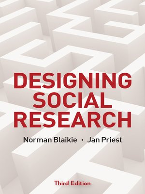cover image of Designing Social Research